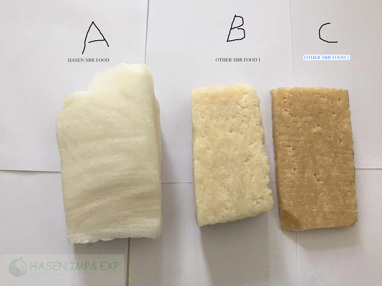 food grade SBR rubber (Styrene Butadiene Rubber for chew gum and bubble gum industry.png